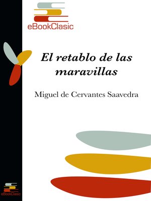 cover image of El retablo de las maravillas (Anotado)